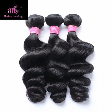 3 Bundles w/ 18 inch 5*5 HD Closure (Loose wave Virgin)