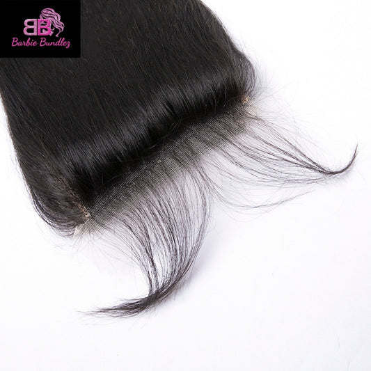 3 Bundles w/ 18 inch 5*5 HD Closure (Straight Virgin)